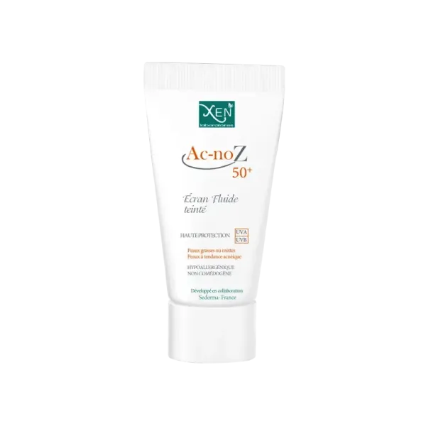 XEN ACNOZ ECRAN FLUIDE TEINTE SPF50+ 50G