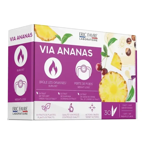 ERIC FAVRE VIA ANANAS BRULE-GRAISSES 30 DOSES