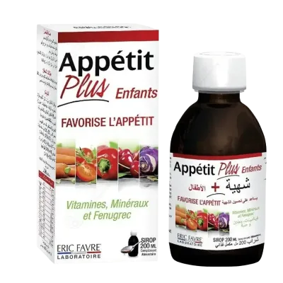 ERIC FAVRE APPETIT PLUS ENFANTS SIROP 200ML