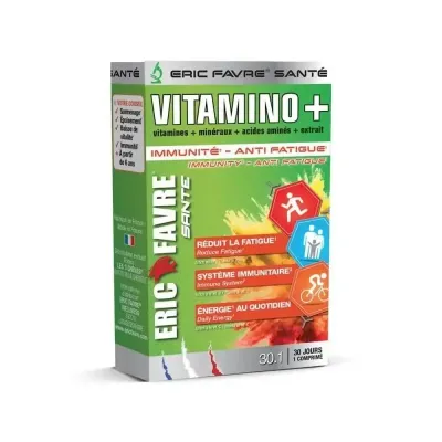ERIC FAVRE VITAMINO+ IMMUNITE ET FATIGUE 30 COMPRIMES