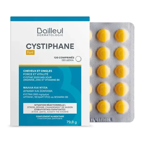 CYSTIPHANE CHEVEUX ET ONGLES 120 COMPRIMES