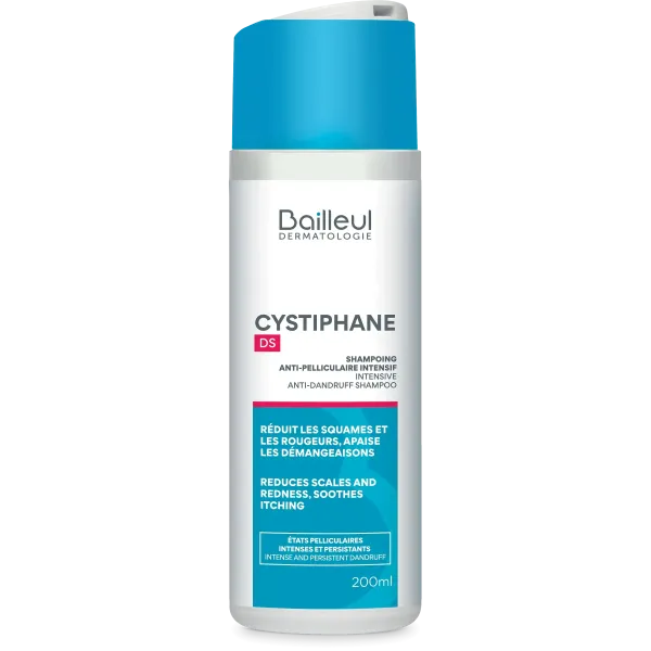 CYSTIPHANE SHAMPOOING ANTI PELLICULAIRE INTENSIF DS 200ML