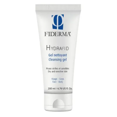 FIDERMA HYDRAFID GEL NETTOYANT PEAUX SECHES ET SENSIBLES 200ML