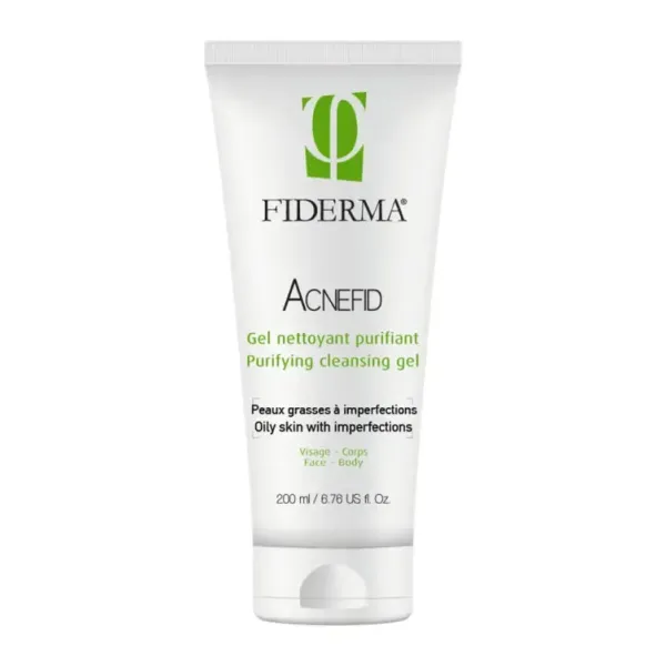 FIDERMA ACNEFID GEL NETTOYANT PURIFIANT PEAUX GRASSES 200ML