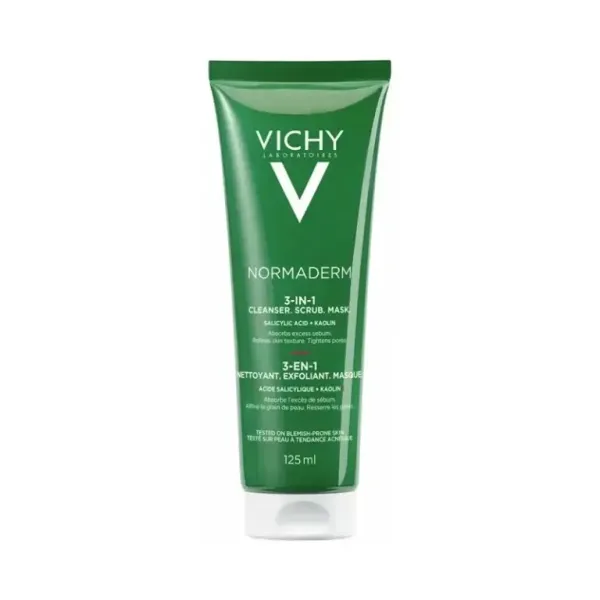 VICHY NORMADERM TRI-ACTIV 3 EN 1 125ML
