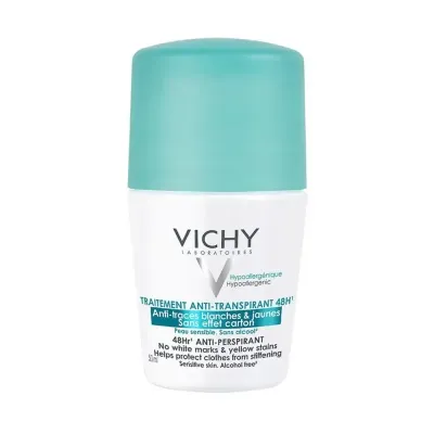 VICHY DEODORANT BILLE ANTI-TRANSPIRANT ANTI-TRACES 50ML
