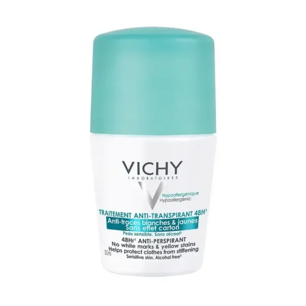 VICHY DEODORANT BILLE ANTI-TRANSPIRANT ANTI-TRACES 50ML
