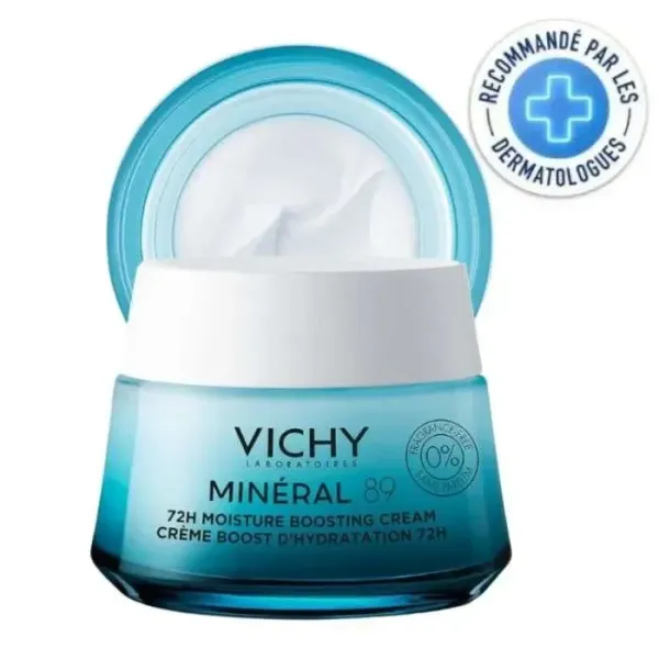 VICHY MINERAL 89 CREME LEGERE BOOST HYDRATATION 72H 50 ML