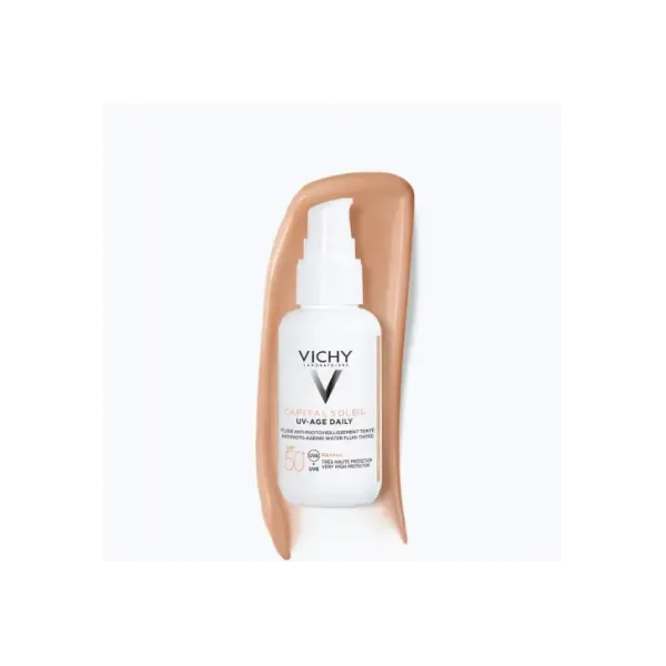 VICHY CAPITAL SOLEIL UV AGE DAILY FLUIDE TEINTE SPF50+ 40ML