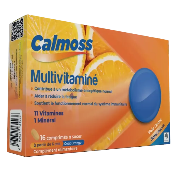 VITAL CALMOSS MULTIVITAMINE 16 COMPRIMES