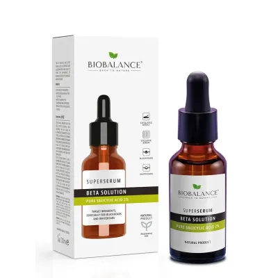 BIOBALANCE BETA SOLUTION SUPER SERUM PURE SALICYLIC ACID 2 % 30ML