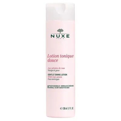 NUXE LOTION TONIQUE DOUCE AUX PÉTALES DE ROSE VISAGE ET YEUX 200ML