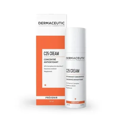 DERMACEUTIC CREAM C25 CONCENTRE ANTIOXYDANT 30ML
