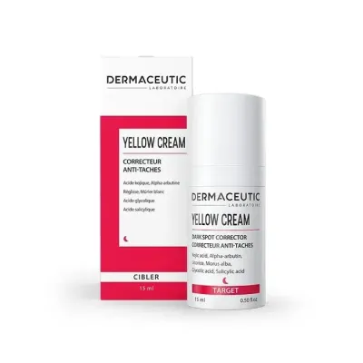 DERMACEUTIC YELLOW CREAM CONCENTRE DEPIGMENTANT 15ML
