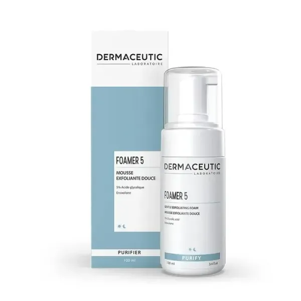 DERMACEUTIC FOAMER 5 MOUSSE NETTOYANTE EXFOLIANTE DOUCE 100ML