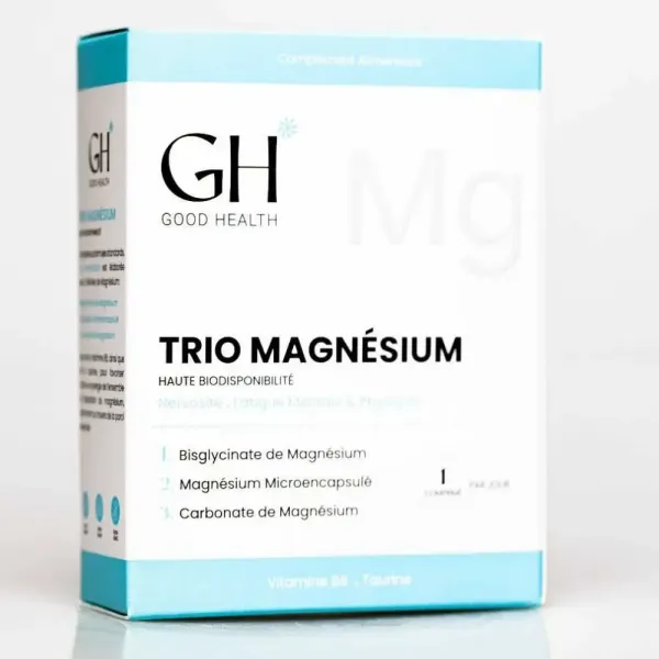 GH GOOD HEALTH TRIO MAGNESIUM 30 COMPRIMES