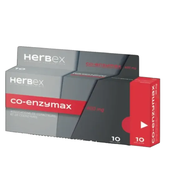 HERBEX CO-ENZYMAX 400 MG 10 GELULES