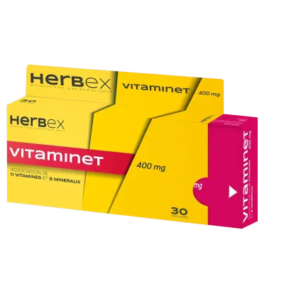 HERBEX VITAMINET 400MG 30 GELULES