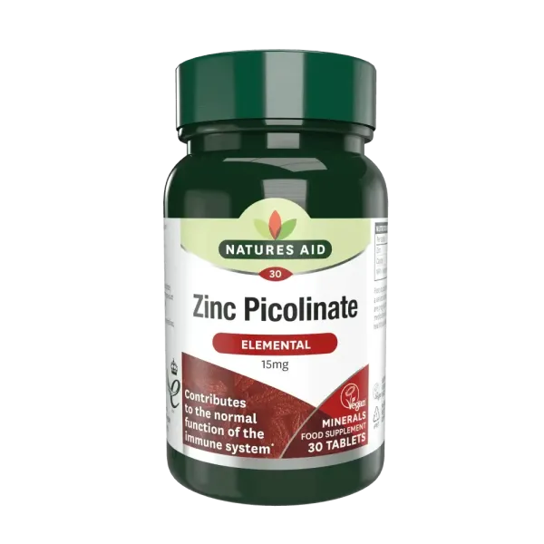 NATURES AID ZINC PICOLINATE 30 COMPRIMES