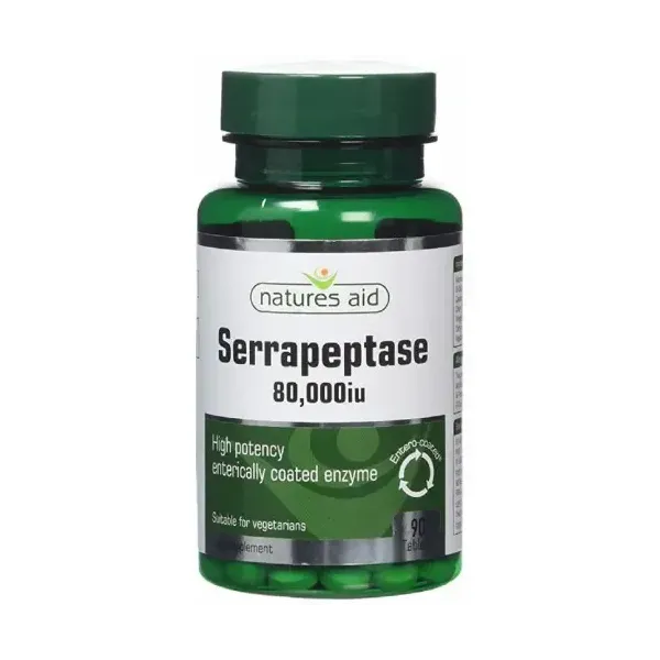 NATURES AID SERRAPEPTASE 30 TABLETS
