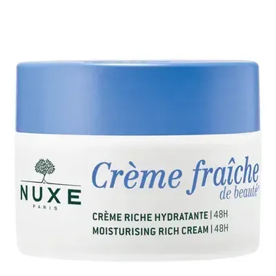 NUXE CREME FRAICHE DE BEAUTE CREME RICHE HYDRATANTE 48H 50 ML
