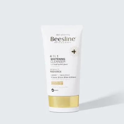 BEESLINE GEL NETTOYANT ECLAIRCISSANT VISAGE 4EN1 150ML