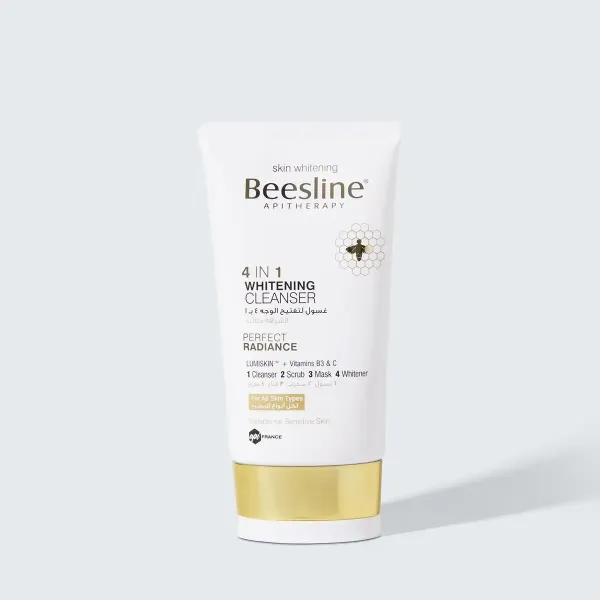 BEESLINE GEL NETTOYANT ECLAIRCISSANT VISAGE 4EN1 150ML