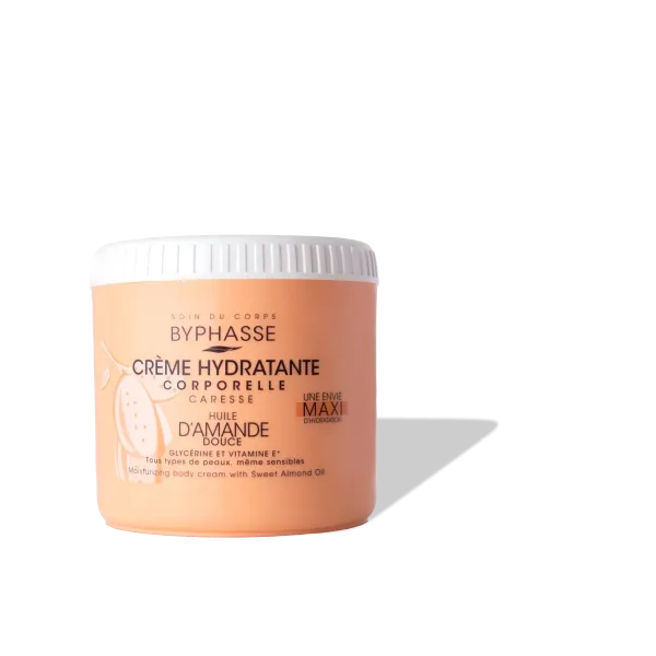BYPHASSE CREME HYDRA CORPS A L'AMANDE DOUCE 500 ML