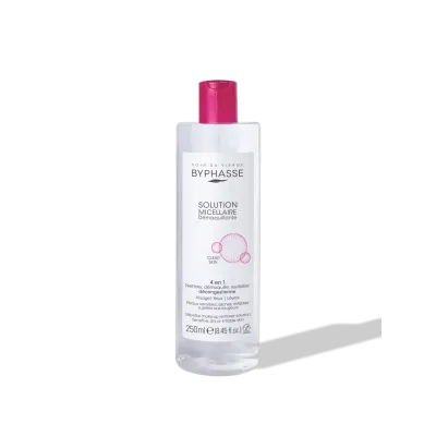 BYPHASSE SOLUTION MICELLAIRE DÉMAQUILLANTE 250ML