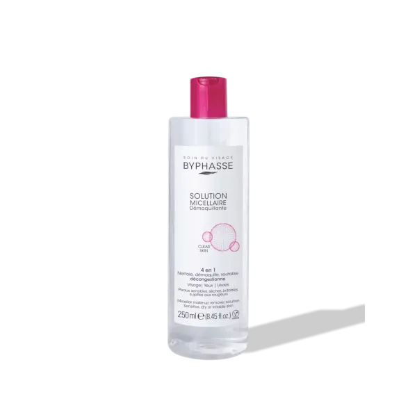 BYPHASSE SOLUTION MICELLAIRE DÉMAQUILLANTE 250ML