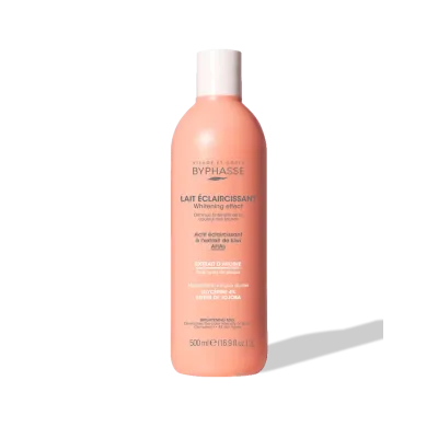 BYPHASSE LAIT ECLAIRCISSANT WHITENING EFFECT EXTRAIT D'AVOINE 500ML