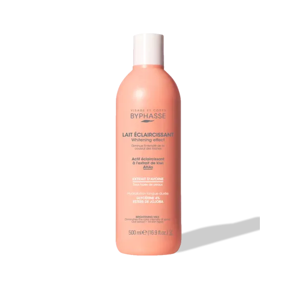 BYPHASSE LAIT ECLAIRCISSANT WHITENING EFFECT EXTRAIT D'AVOINE 500ML