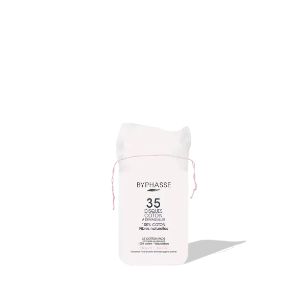 BYPHASSE DISQUES COTON A DEMAQUILLER B/35