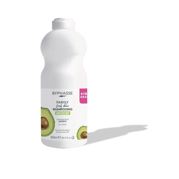 BYPHASSE FAMILY SHAMPOOING AVOCAT CHEVEUX SECS 750ML