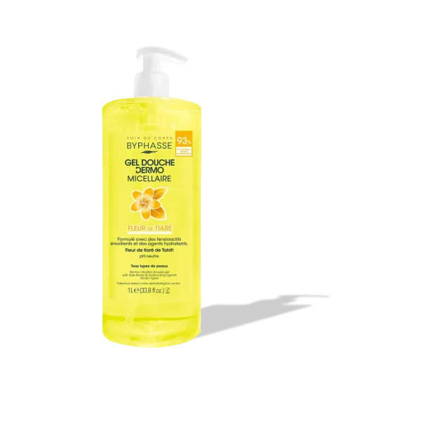 BYPHASSE GEL DOUCHE DERMO MICELLAIRE MONOI 1L
