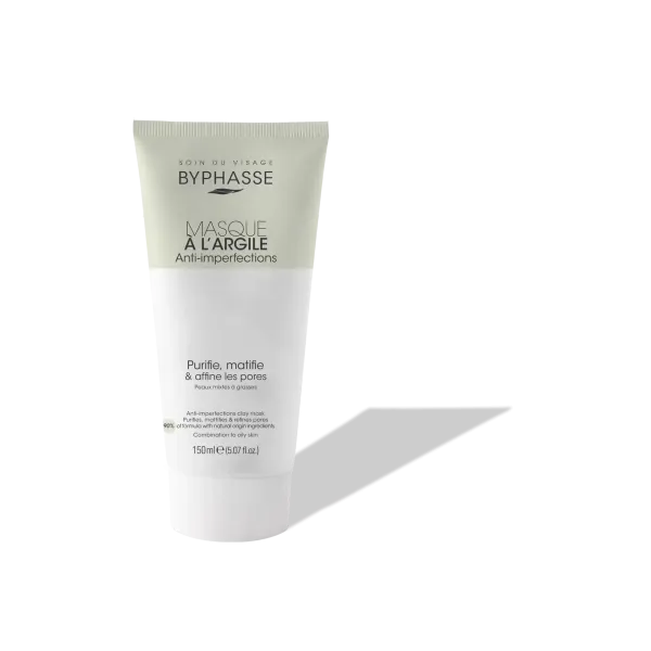 BYPHASSE MASQUE A L'ARGILE ANTI-IMPERFECTIONS 150ML