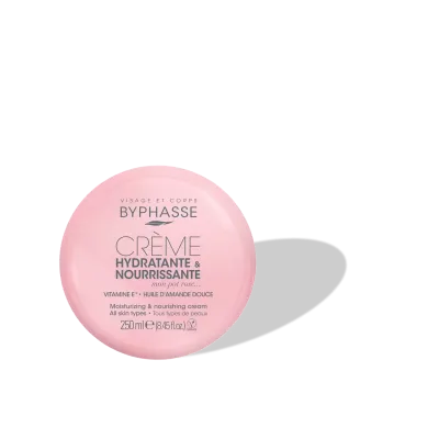 BYPHASSE CREME HYDRATANTE&NOURRISSANTE 250ML