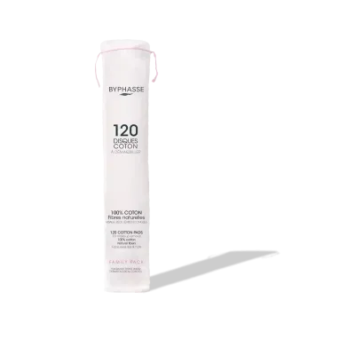 BYPHASSE COTON DEMAQUILLANTS 120 DISQUES