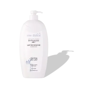 BYPHASSE CARESSE LAIT DE DOUCHE PROTEINE DE LAIT 2L