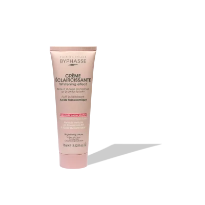 BYPHASSE CREME VISAGE ECLAIRCISSANTE WHITENING EFFECT SPECIALE PEAUX SECHES 75ML