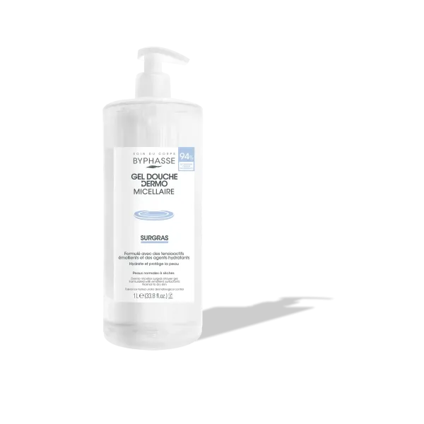 BYPHASSE GEL DOUCHE DERMO MICELLAIRE SURGRAS 1L