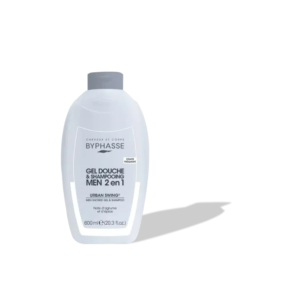 BYPHASSE GEL DOUCHE-SHAMPOOING 2 EN 1 URBAN SWING MEN 600ML