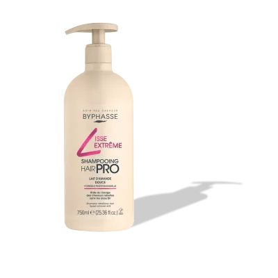 BYPHASSE SHAMPOOING LISS EXTREME CHEVEUX REBELLES 750ML