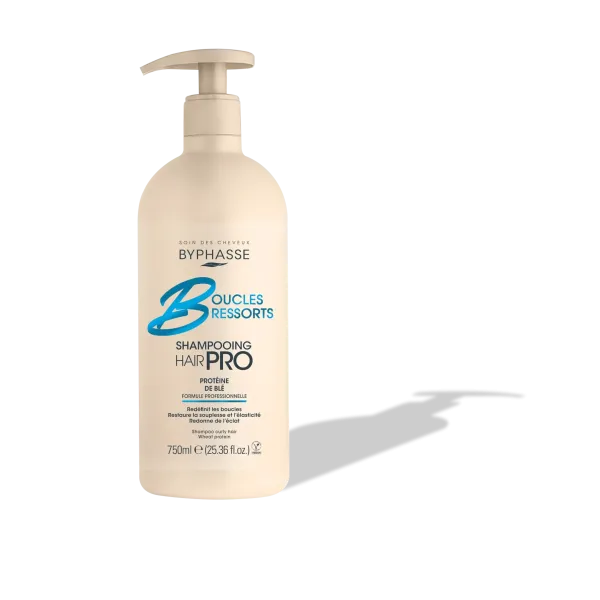 BYPHASSE SHAMPOOING BOUCLES RESSORTS PROTEINE DE BLE 750ML