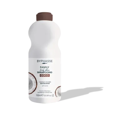 BYPHASSE FAMILY SHAMPOOING COCO CHEVEUX COLORES 750ML