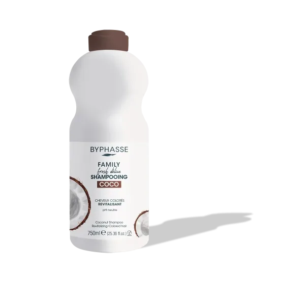 BYPHASSE FAMILY SHAMPOOING COCO CHEVEUX COLORES 750ML