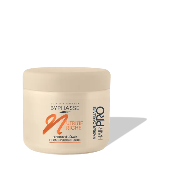 BYPHASSE MASQUE CAPILLAIRE HAIR PRO NUTRITIV RICH CHEVEUX SECS 500ML