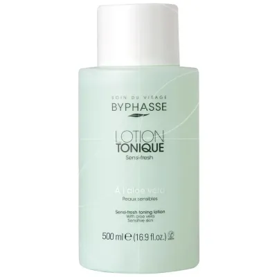 BYPHASSE LOTION TONIQUE SENSI-FRESH A L’ALOE VERA 500ML
