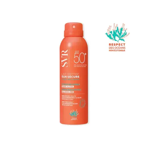 SVR SUN SECURE LAIT CREPITANT SPF50+ 200ML