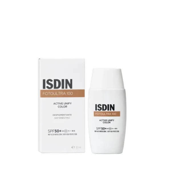 ISDIN ACTIVE UNIFY FUSION FLUID TEINTEE SPF 50+ 50ML